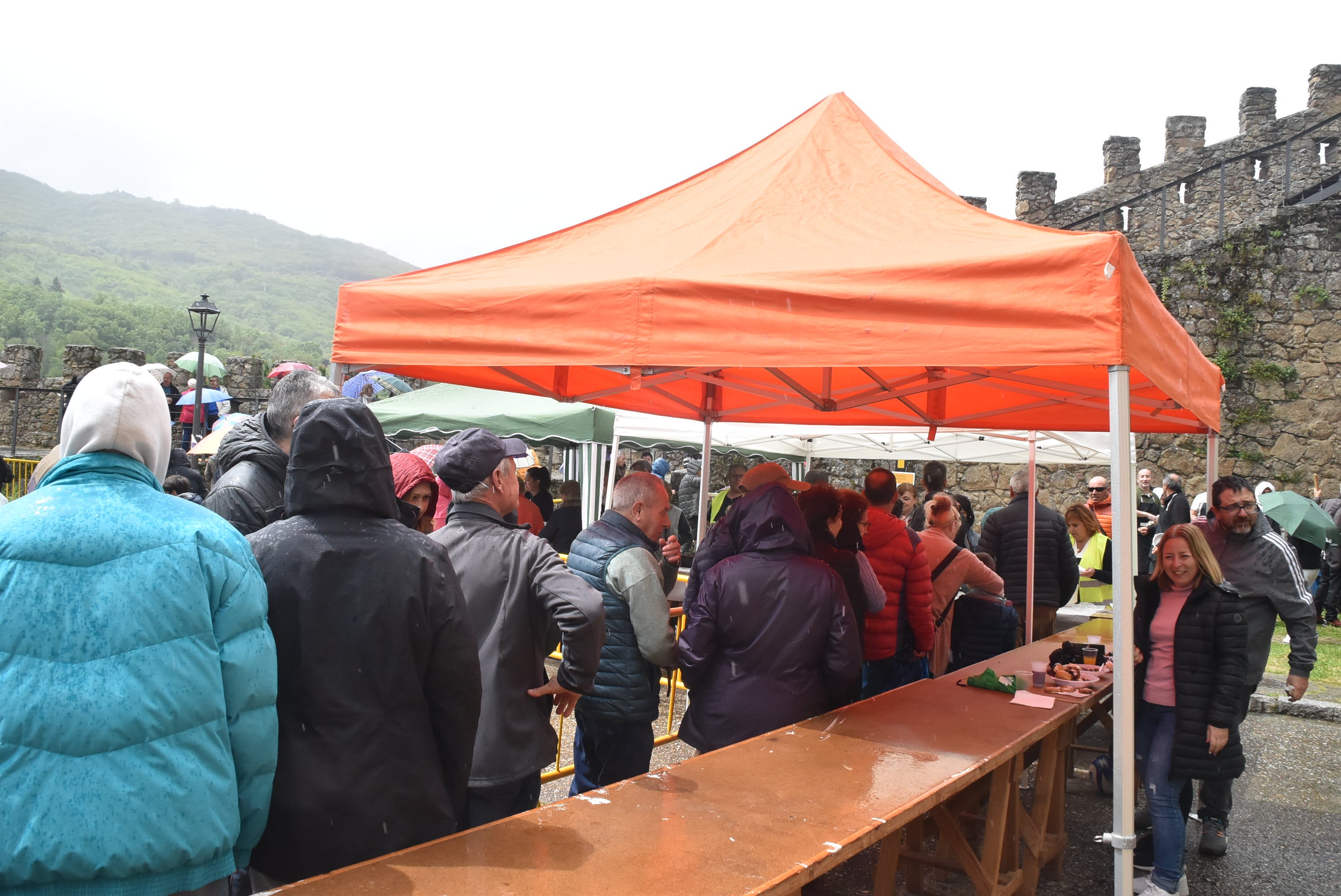 Unas ferias de mayo pasadas por agua en Béjar