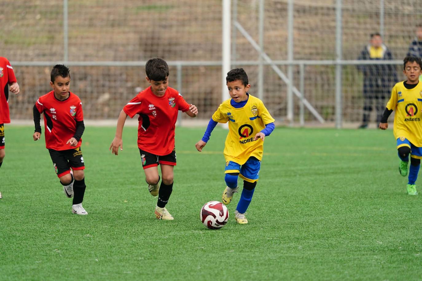 Las mejores imágenes de la jornada 25 del fútbol base