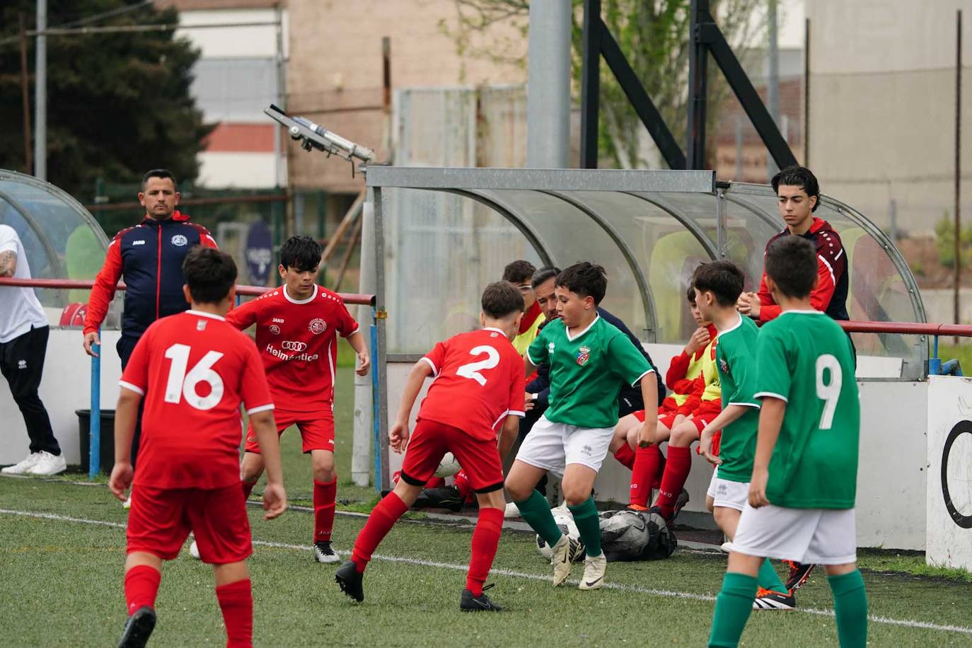 Las mejores imágenes de la jornada 25 del fútbol base