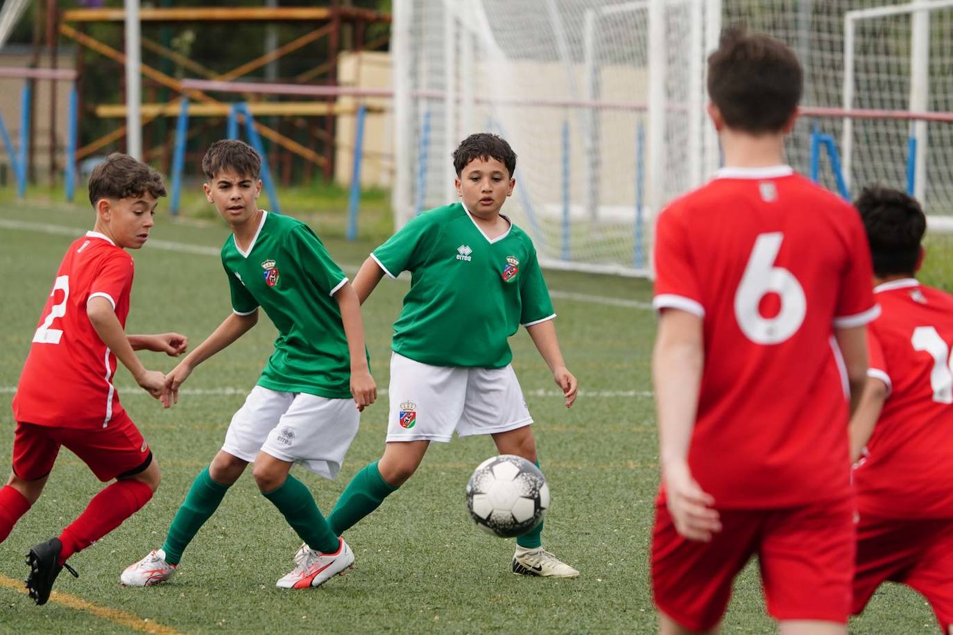 Las mejores imágenes de la jornada 25 del fútbol base