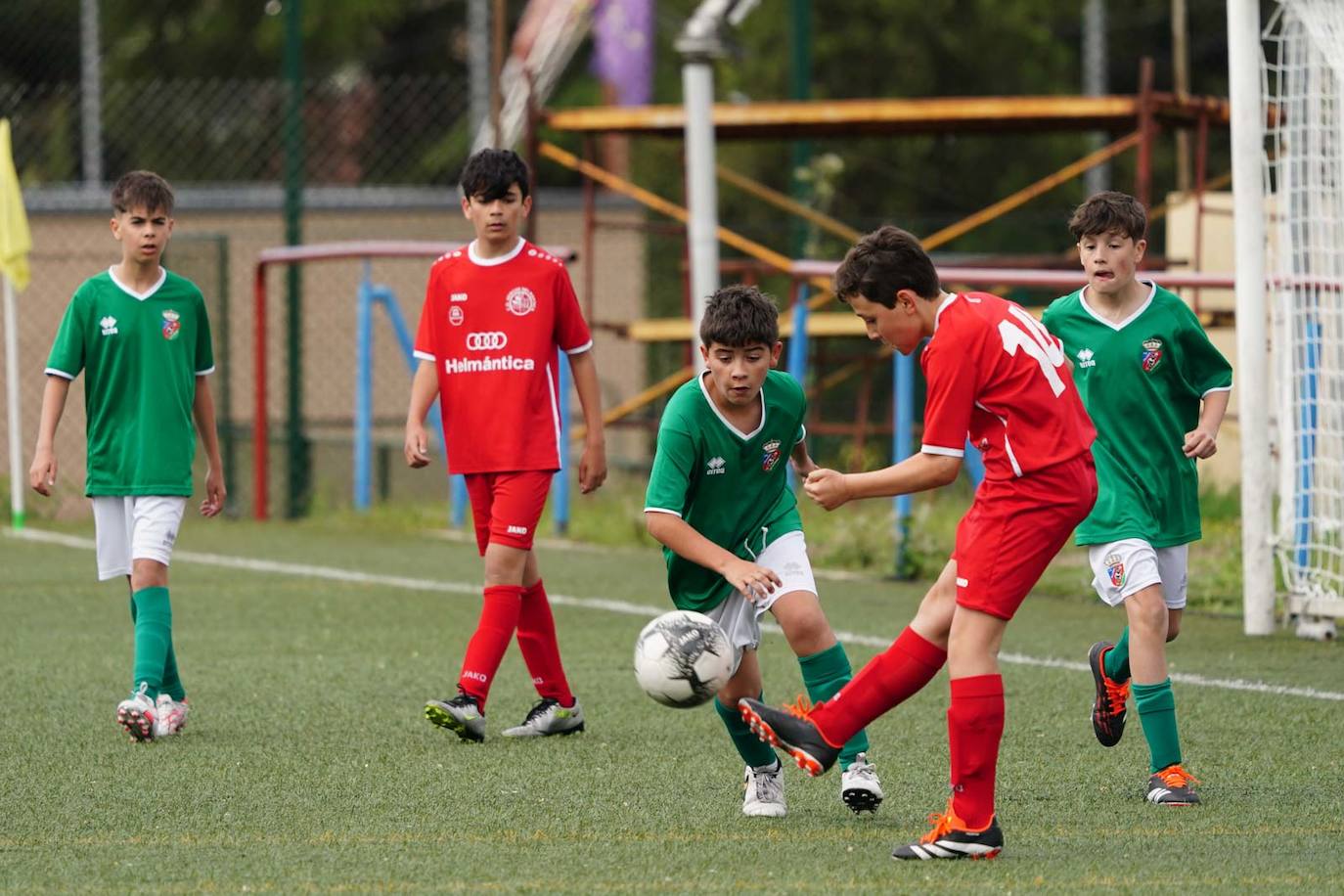 Las mejores imágenes de la jornada 25 del fútbol base