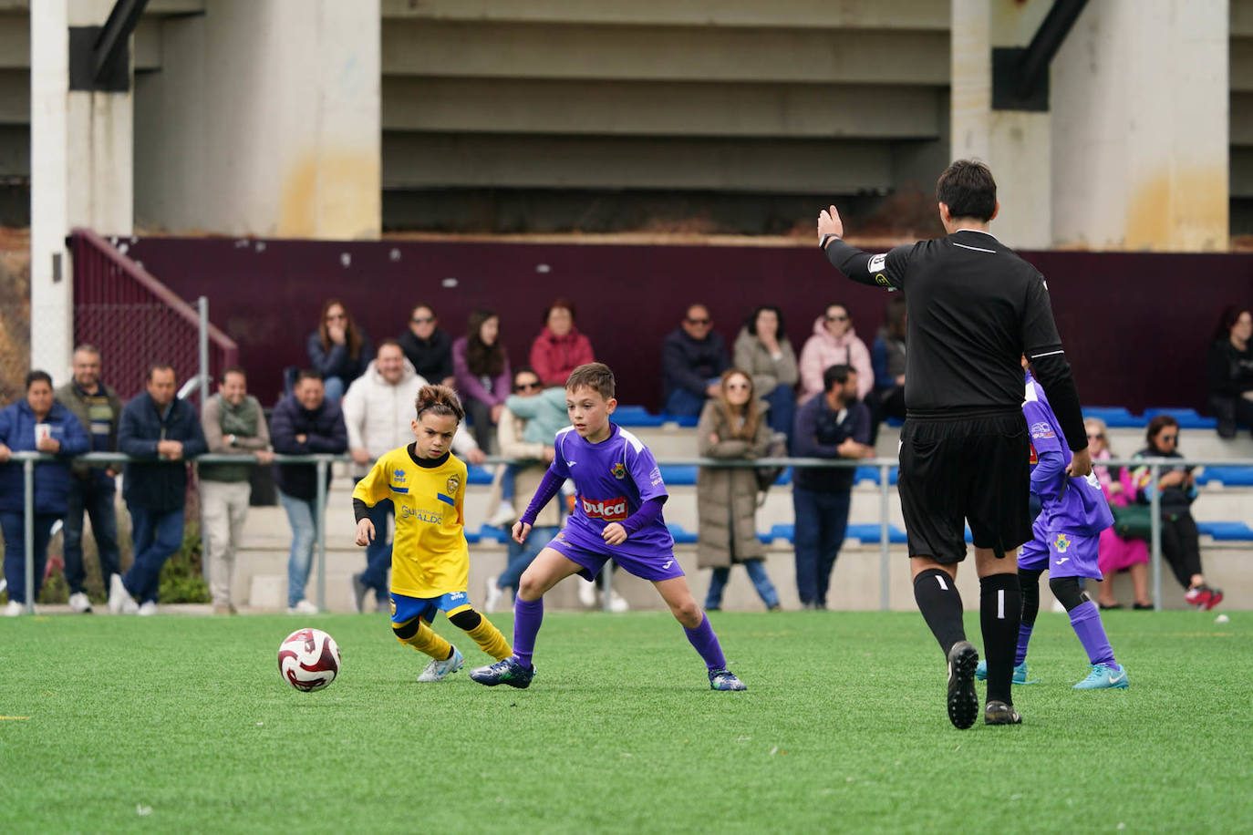 Las mejores imágenes de la jornada 25 del fútbol base