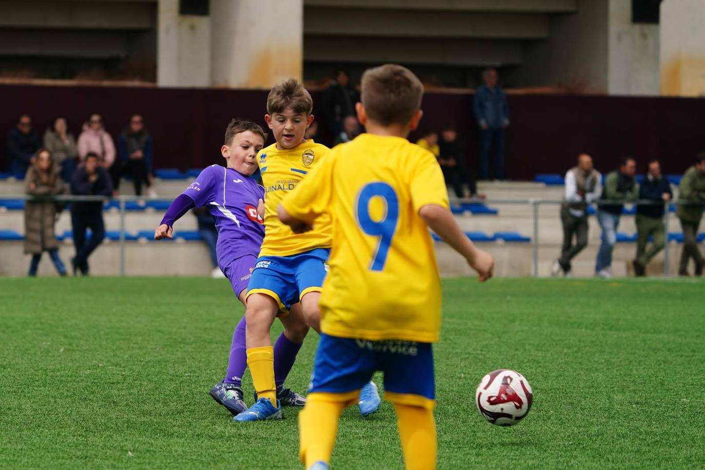 Las mejores imágenes de la jornada 25 del fútbol base