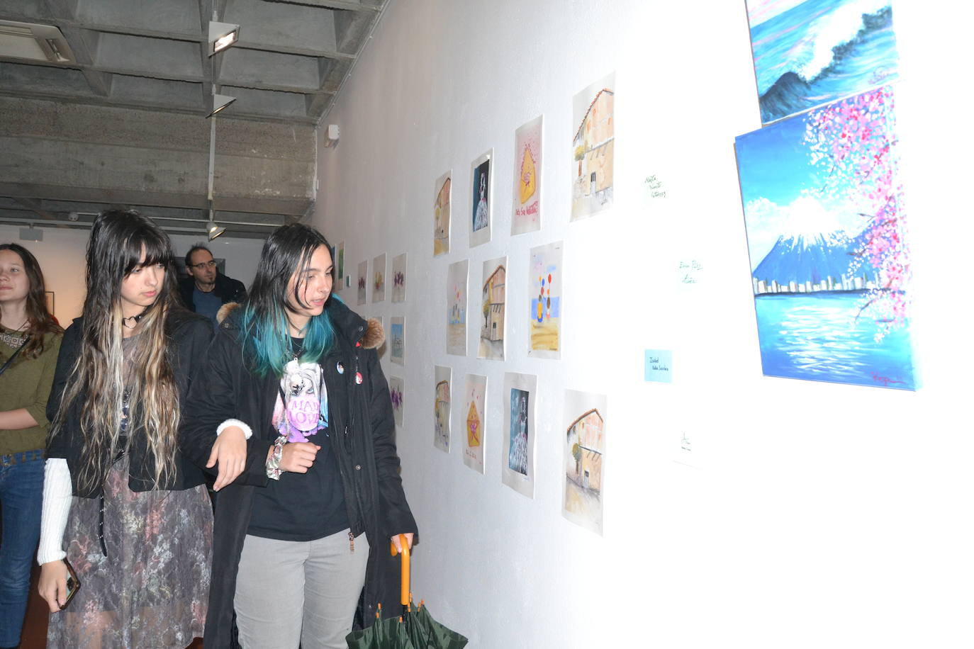 Abierta la muestra de los talleres infantiles de pintura en Ciudad Rodrigo