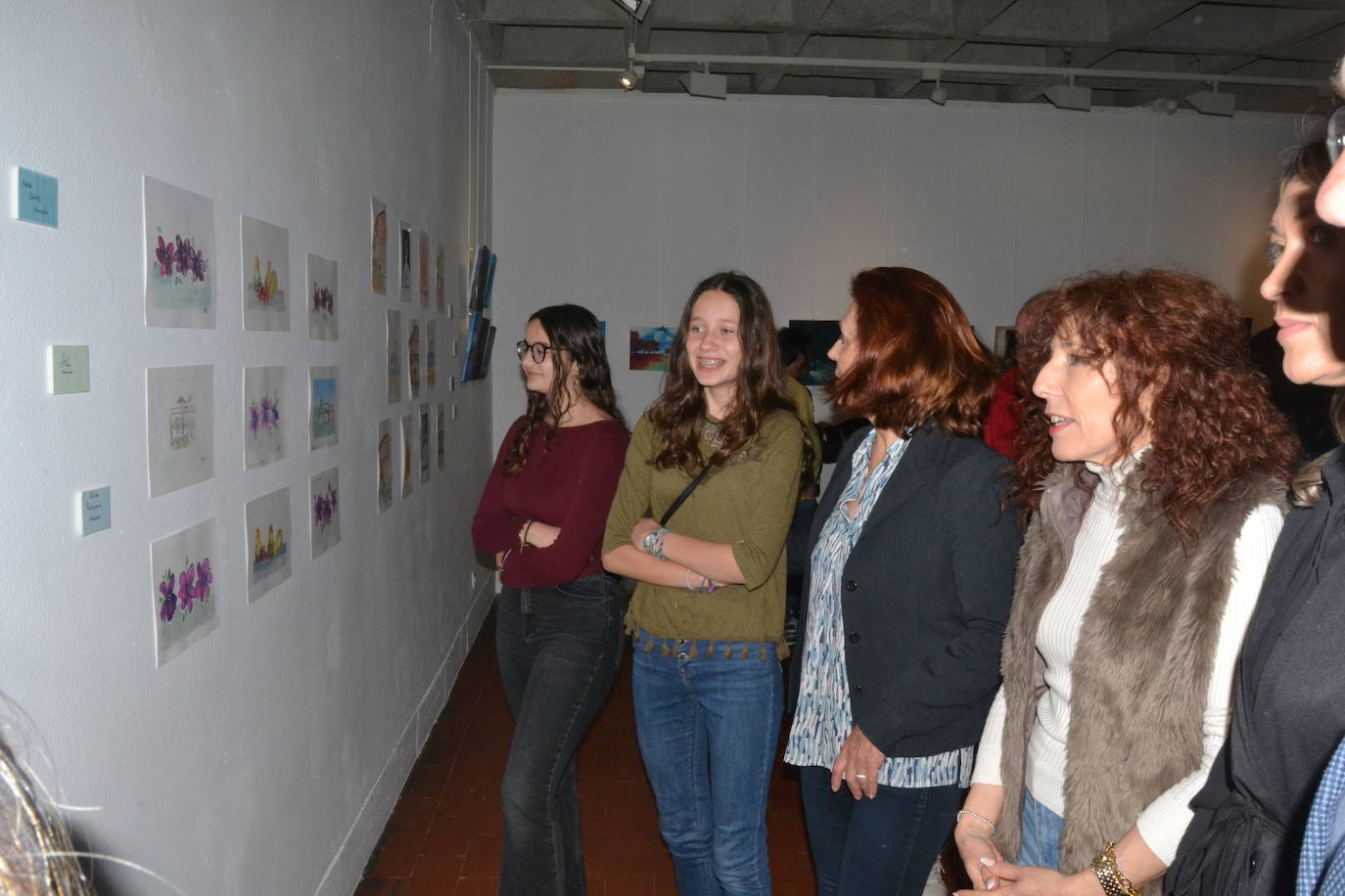 Abierta la muestra de los talleres infantiles de pintura en Ciudad Rodrigo