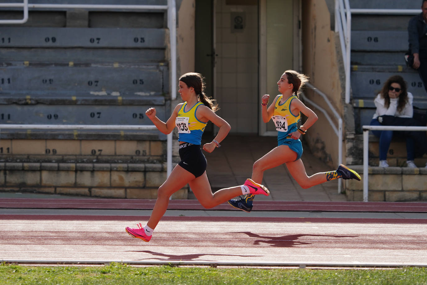 Otra tarde de gran atletismo en el Control Primavera Ayuntamiento de Salamanca