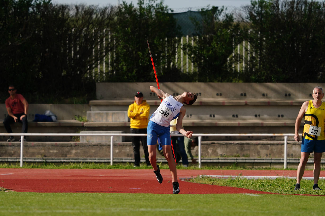 Otra tarde de gran atletismo en el Control Primavera Ayuntamiento de Salamanca