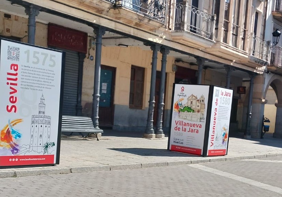 Imagen principal - Alba de Tormes suma un nuevo punto de atención turística con motivo de la veneración del cuerpo de Santa Teresa