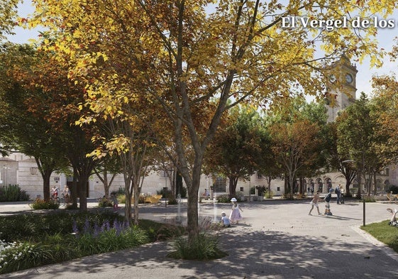 La nueva plaza de los Bandos se convierte en un vergel: así es el boceto ganador