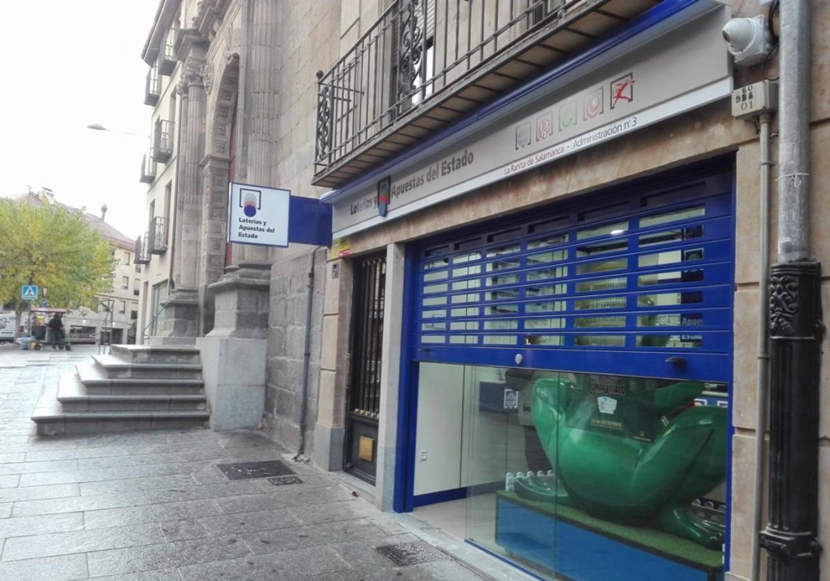 La Primitiva sonríe a Salamanca y deja un buen pellizco en la capital