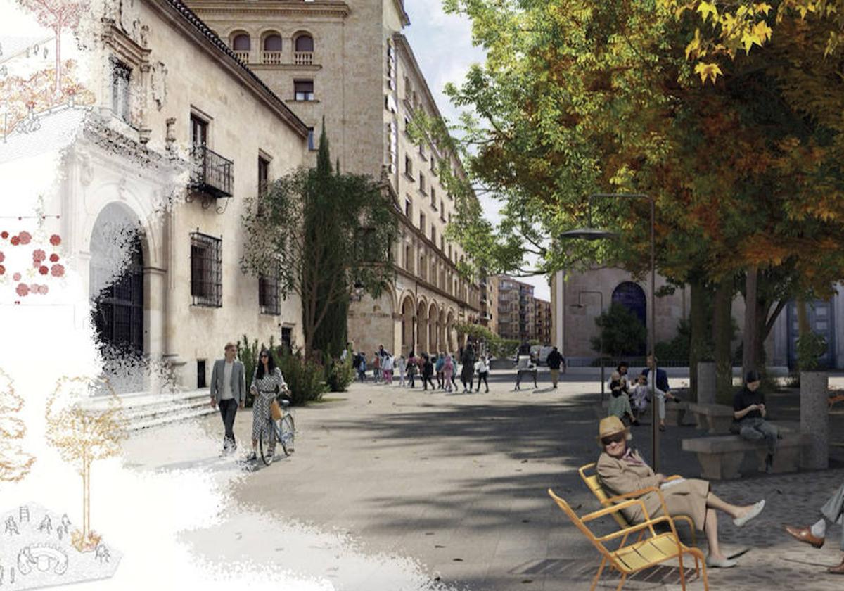 ¿Le gusta el boceto ganador para la reforma de la plaza de los Bandos?