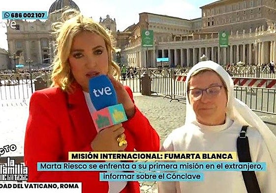 Más polémica en TVE por la presencia de 'La familia de la tele' en el Vaticano: «Nuestros espectadores merecen respeto»