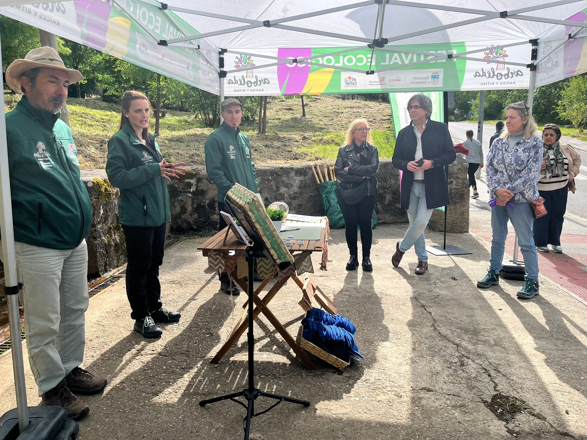 El programa Arbolar reforesta el paraje de El Regajo en Béjar