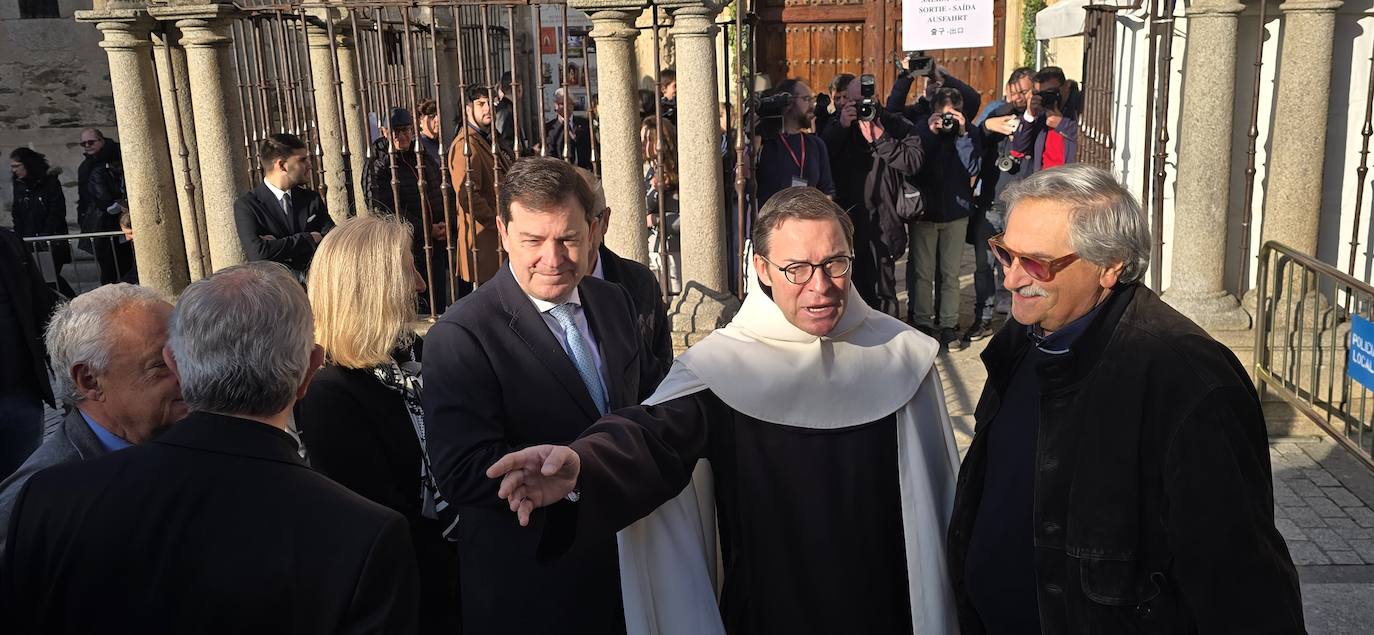 Máxima expectación en Alba de Tormes por la histórica veneración pública de Santa Teresa