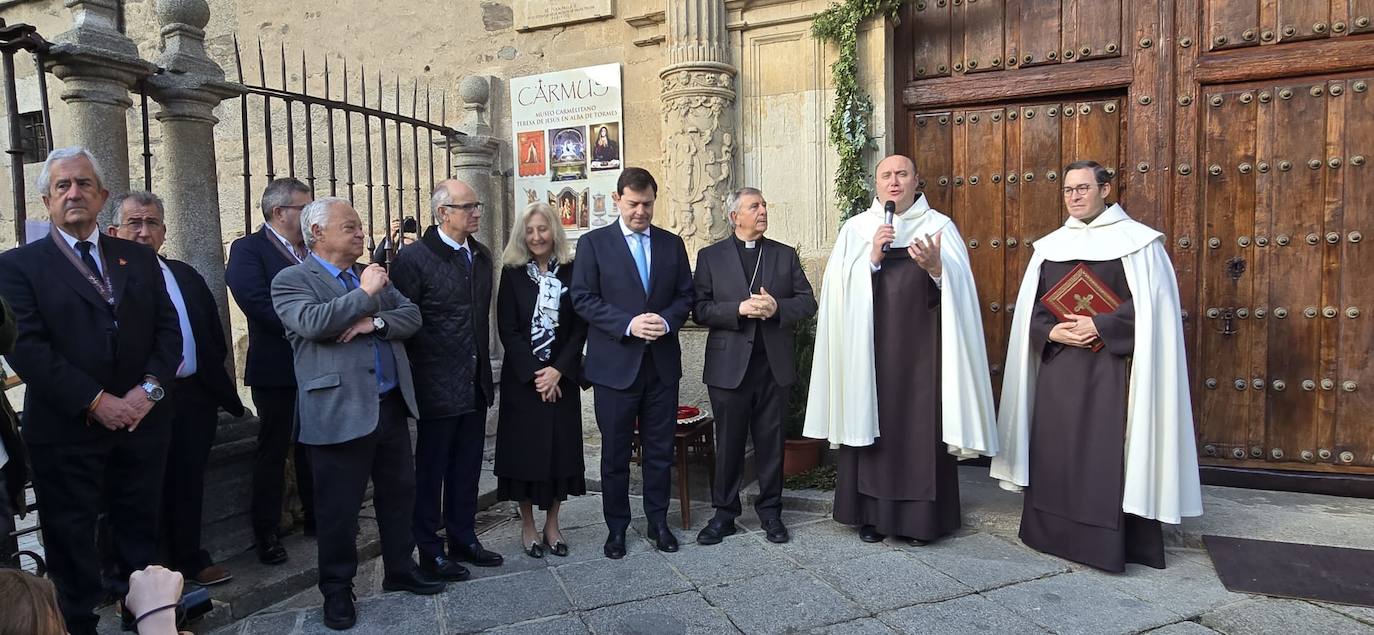 Máxima expectación en Alba de Tormes por la histórica veneración pública de Santa Teresa