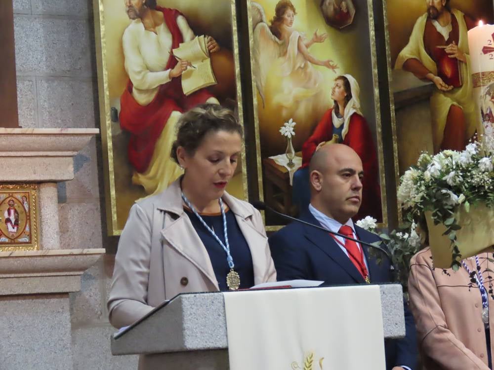 Isabel María Sacristán toma las riendas de la Hermandad de Cofradías de Peñaranda
