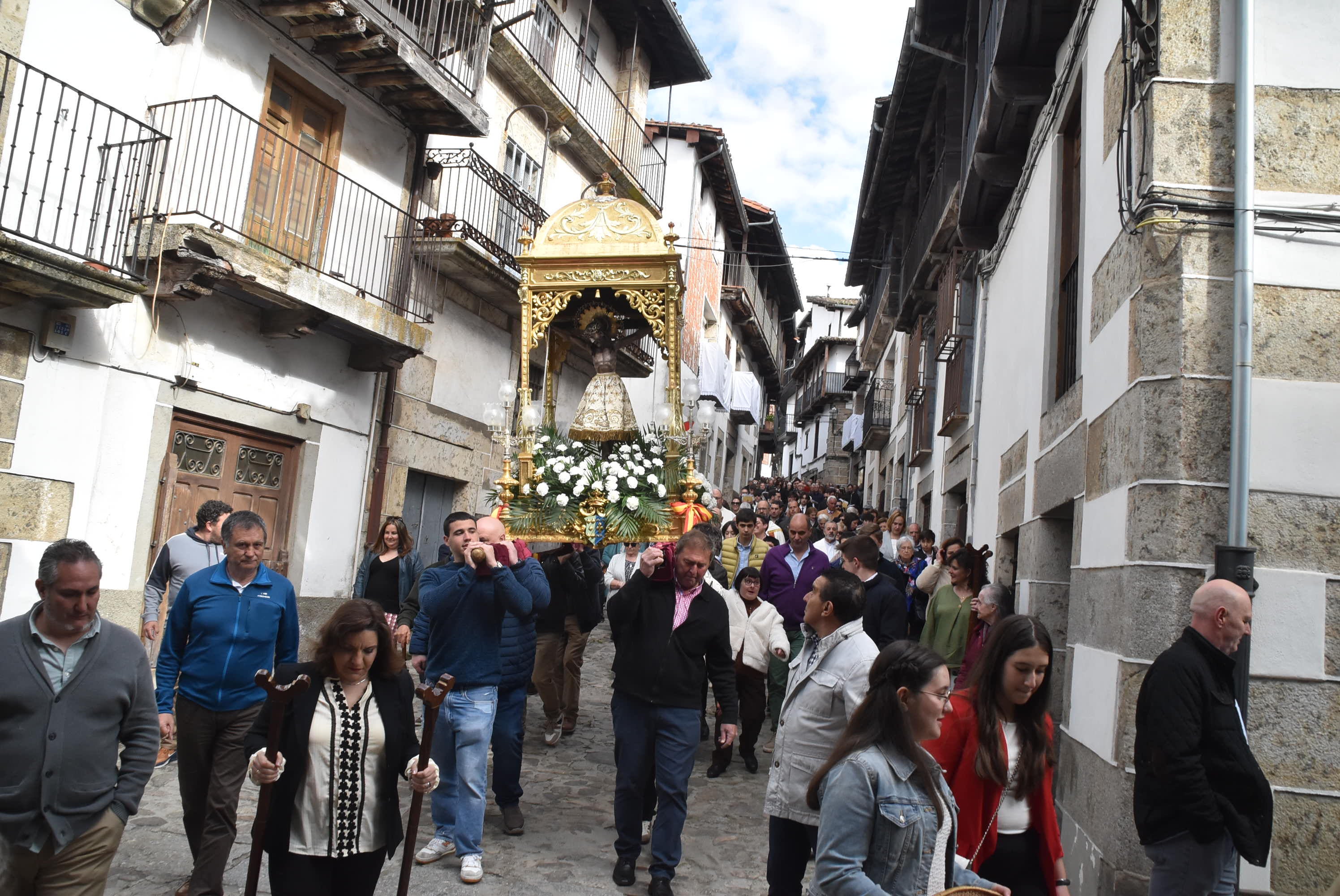 El Cristo del Refugio hace historia en Candelario