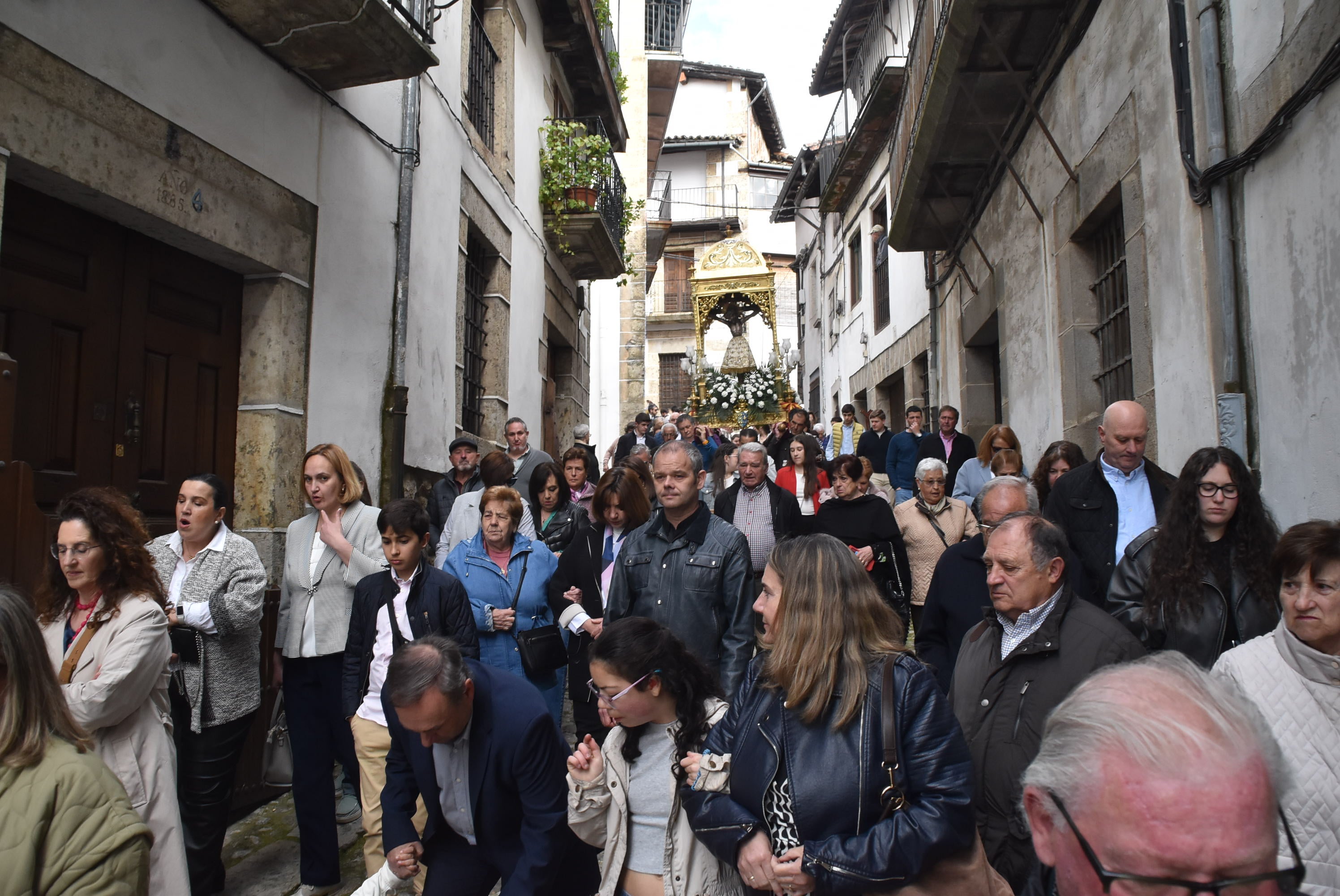 El Cristo del Refugio hace historia en Candelario