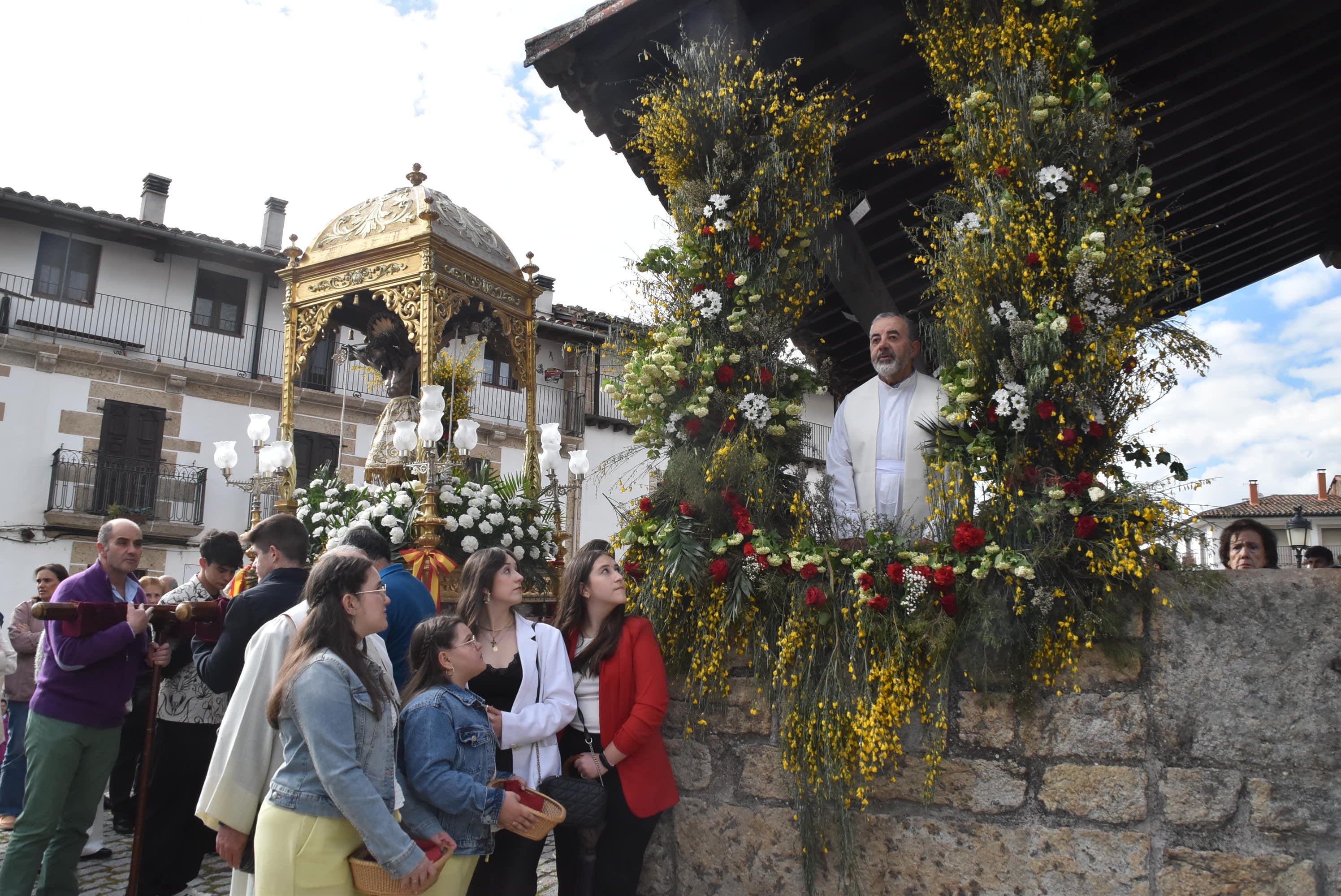 El Cristo del Refugio hace historia en Candelario