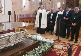 Máxima expectación en Alba de Tormes por la histórica veneración pública de Santa Teresa