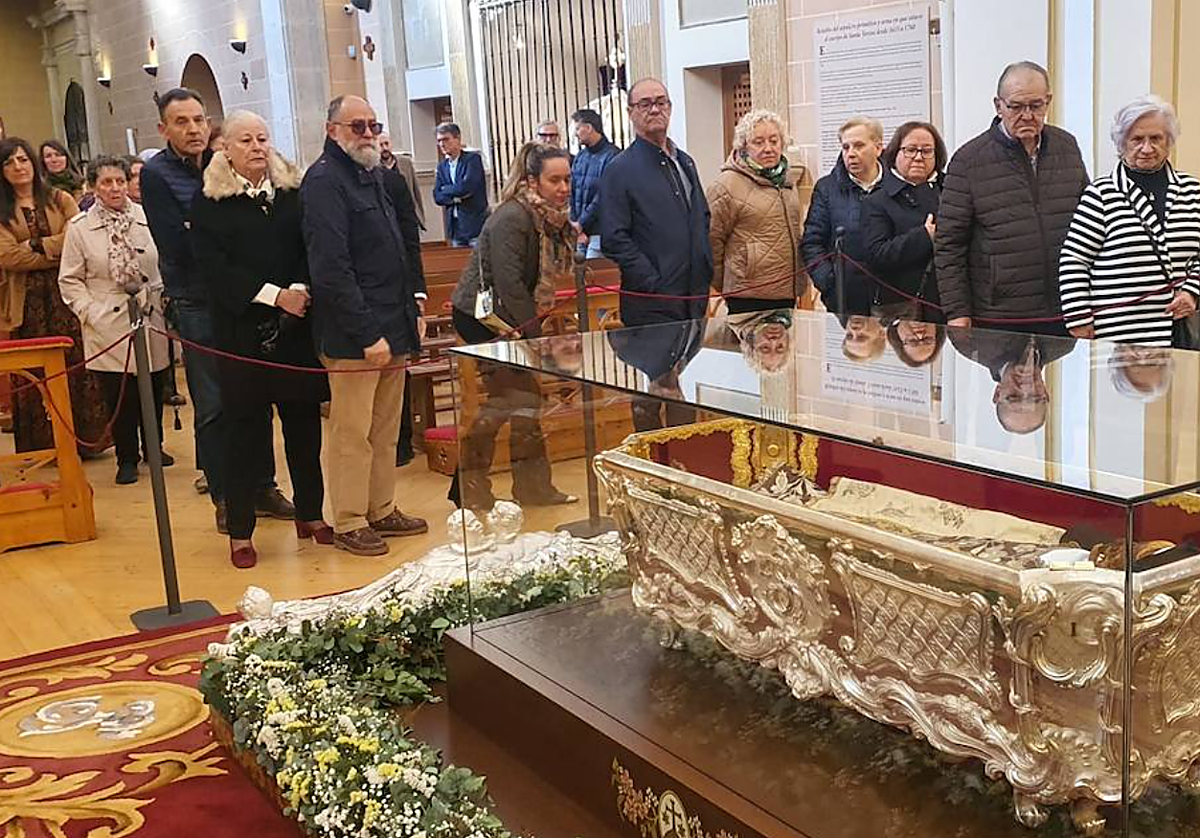 ¿Ha ido a venerar a Santa Teresa?