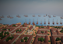 Imagen de la reconstrucción de Salvador de Bahía.