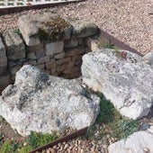 Estado actual del pozo, que se encuentra en la parte baja de la ladera del Cerro de San Vicente.