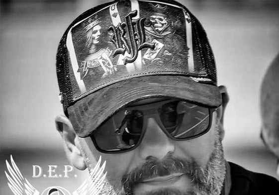 Fotografía publicada por la asociación motera Alas MC del fallecido José Antonio Villanueva.