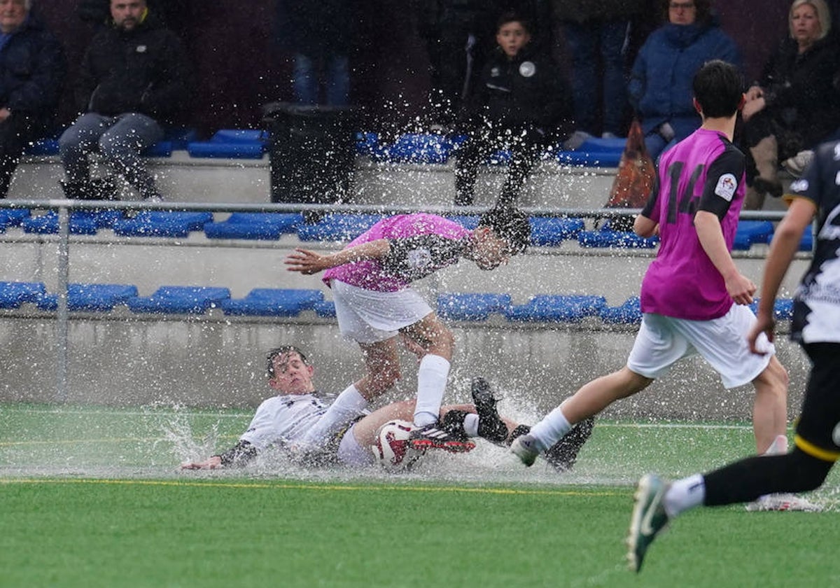 Así fue la jornada en el fútbol base: Unionistas B termina con remontada bajo la lluvia en la 1ª Cadete, y Enzo regala un triunfo final al Jai Alai B benjamín