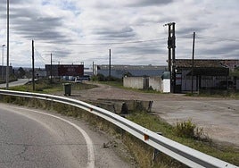Entorno del futuro polígono industrial de Terralba.