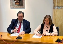 Benjamín Crespo y Carmen Ávila.
