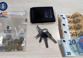 Coche de la Policía Nacional.