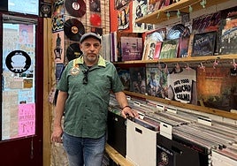 Jesús Ángel Delgado González, dueño de Discos Fetén.