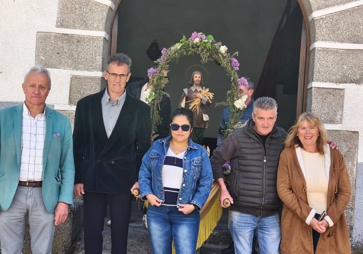Honores a San Isidro en Horcajo de Montemayor