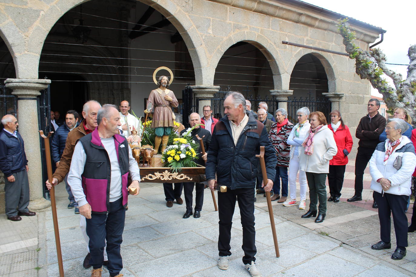 Día de fiesta en Cespedosa de Tormes para honrar a San Isidro