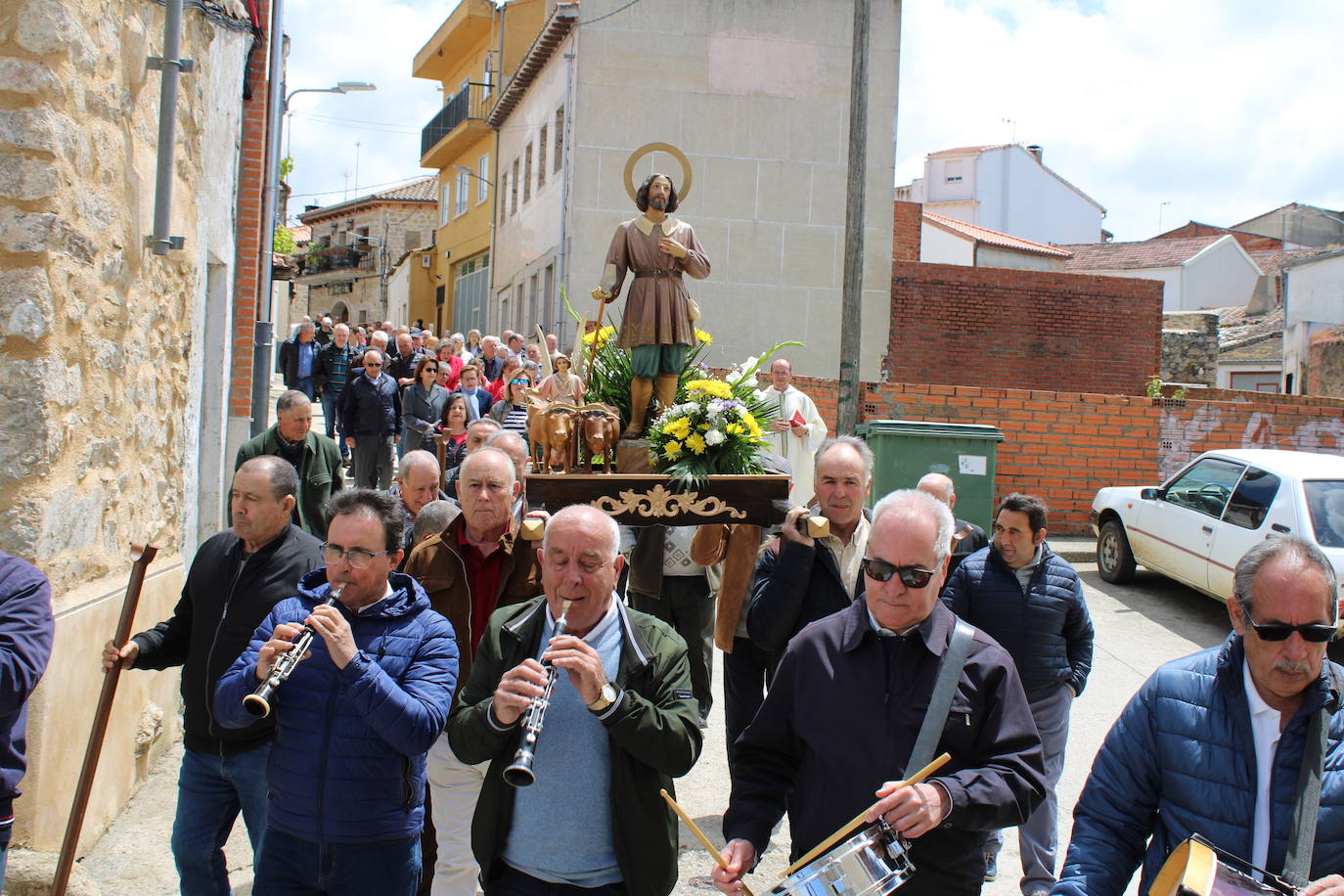 Día de fiesta en Cespedosa de Tormes para honrar a San Isidro