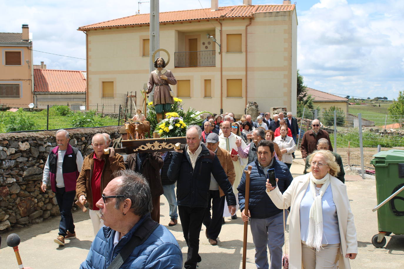 Día de fiesta en Cespedosa de Tormes para honrar a San Isidro