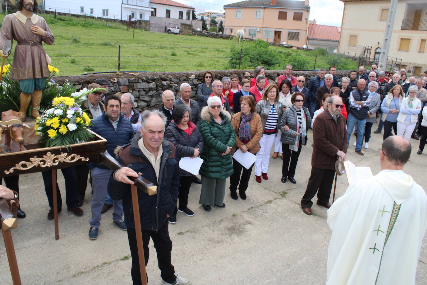 Día de fiesta en Cespedosa de Tormes para honrar a San Isidro