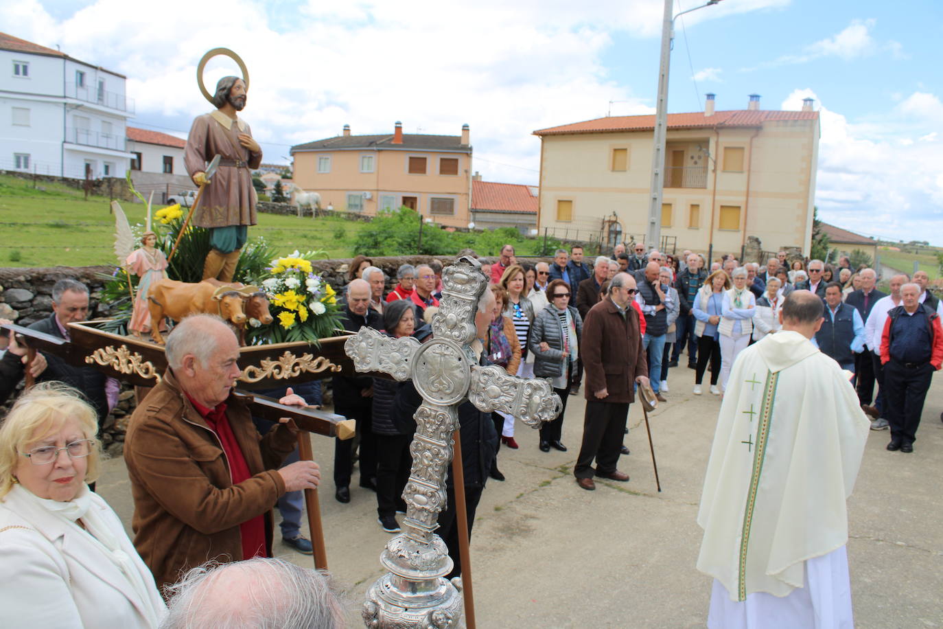 Día de fiesta en Cespedosa de Tormes para honrar a San Isidro