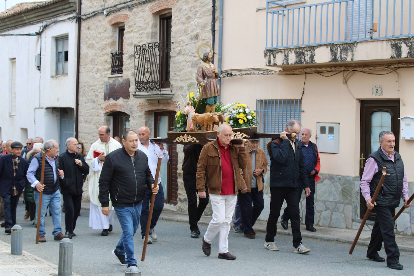 Día de fiesta en Cespedosa de Tormes para honrar a San Isidro