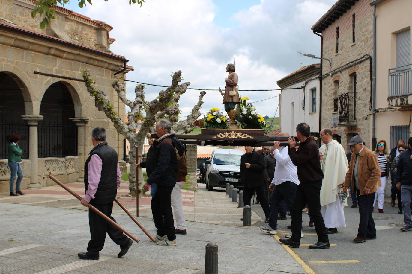Día de fiesta en Cespedosa de Tormes para honrar a San Isidro