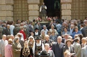 Imagen de la procesión de San Isidro en el año 2000.