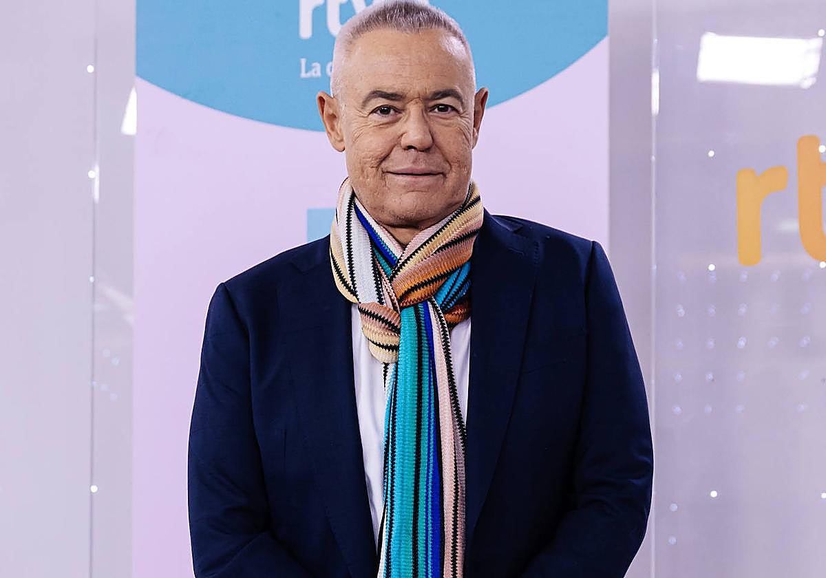 El presentador de televisión Jordi González.