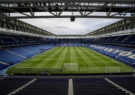 Interiores del RCDE Estadium.