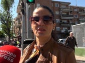 Ana Herminia, ante el micrófono de Europa Press.