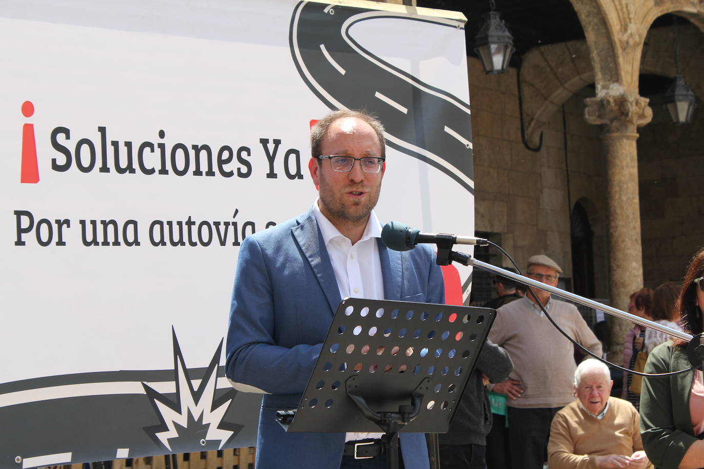 Clamor en Ciudad Rodrigo por el arreglo urgente de la A-62