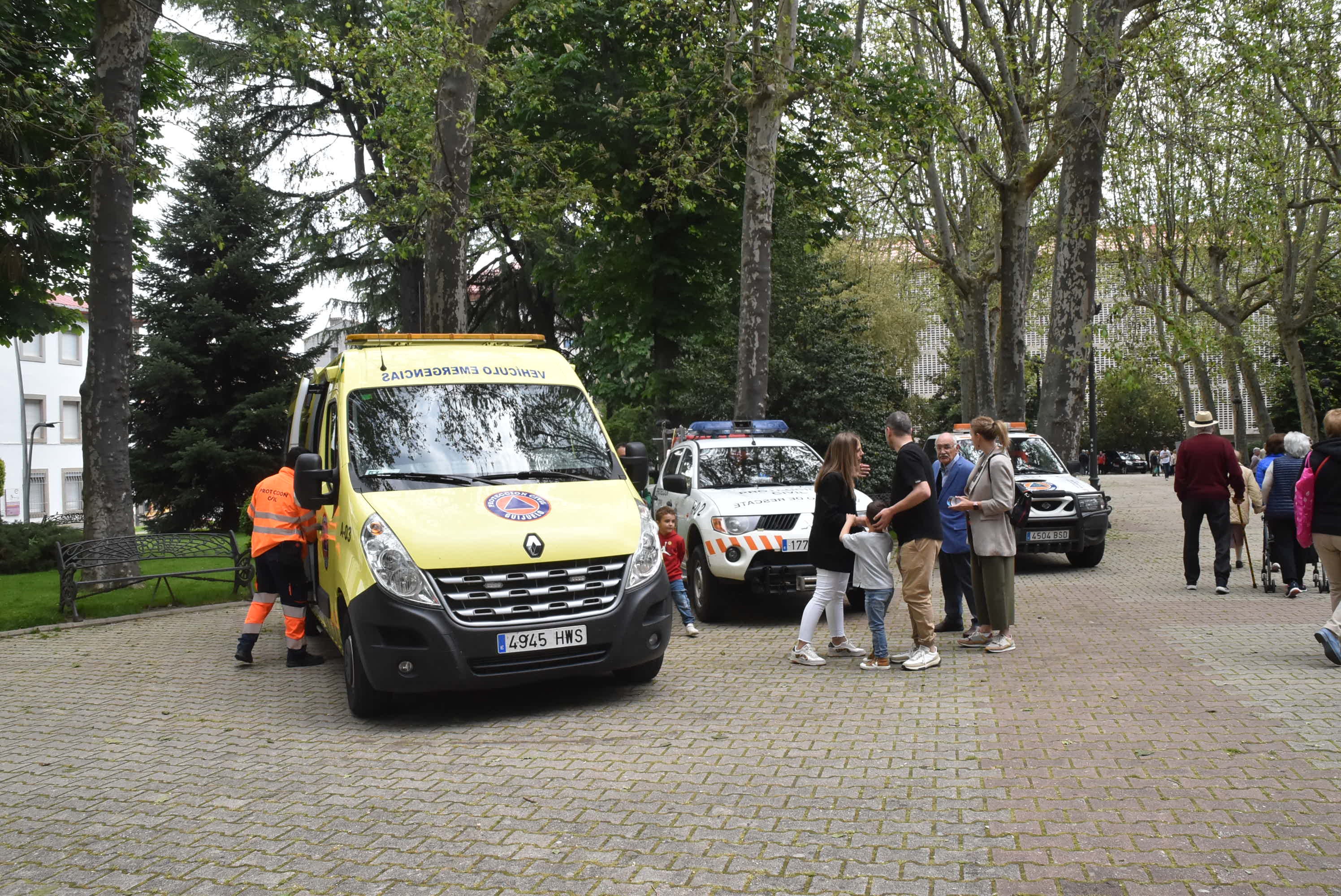 Béjar celebra el 40 aniversario de Protección Civil con una jornada de exhibición y reconocimientos