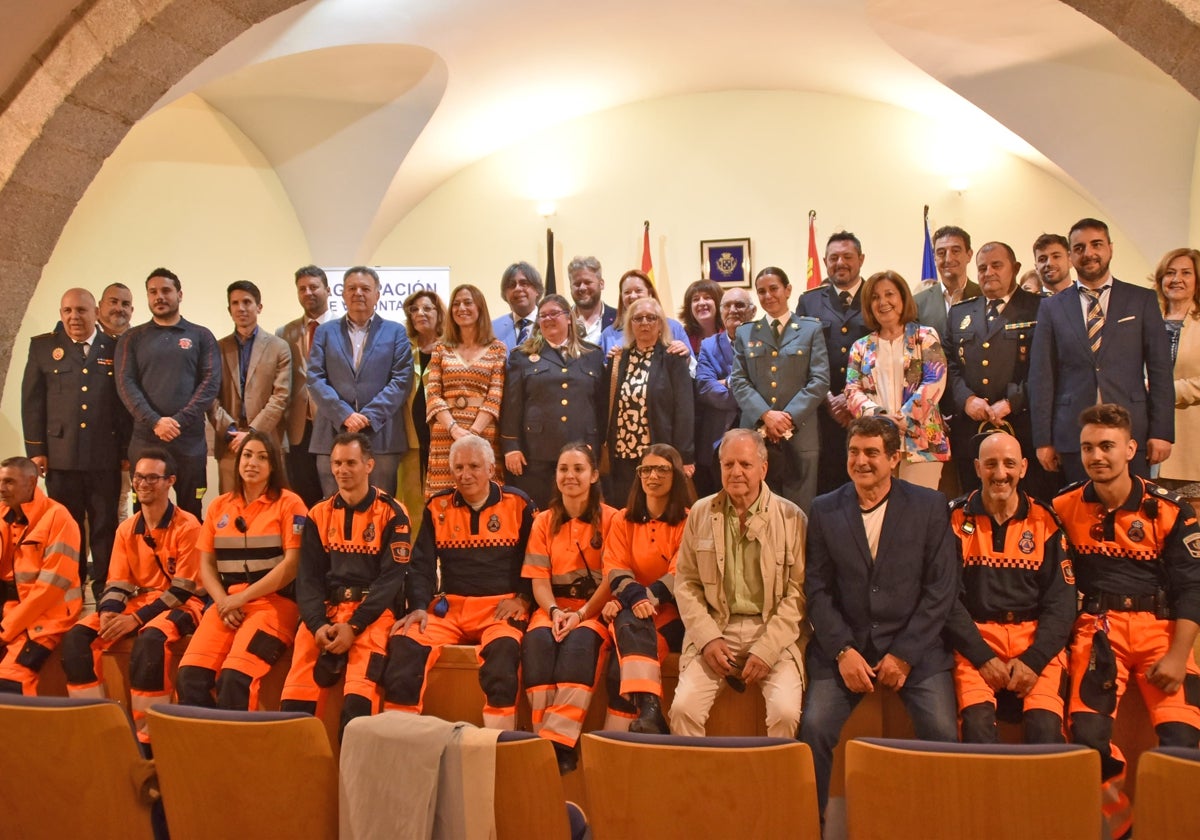 Béjar celebra el 40 aniversario de Protección Civil con una jornada de exhibición y reconocimientos