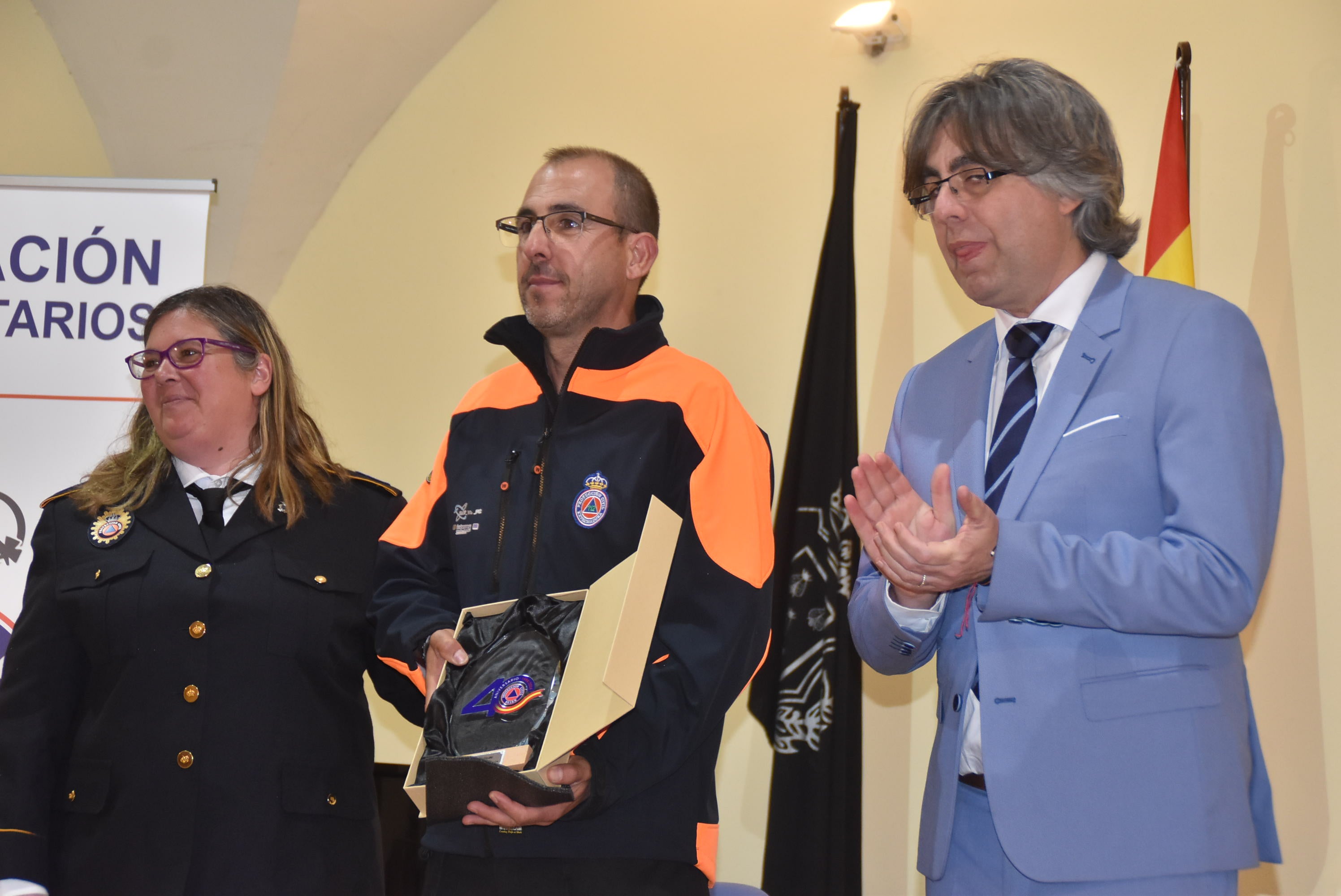 Béjar celebra el 40 aniversario de Protección Civil con una jornada de exhibición y reconocimientos