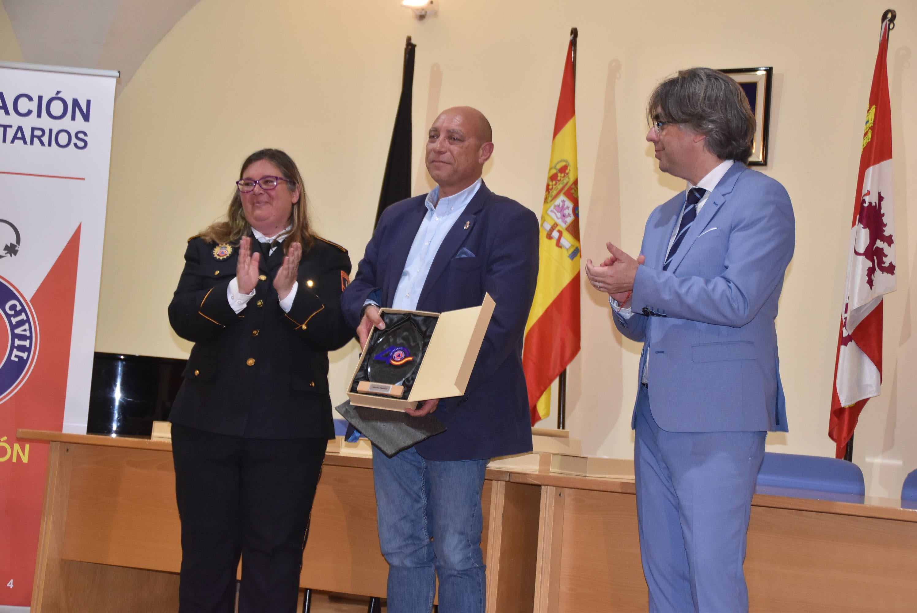 Béjar celebra el 40 aniversario de Protección Civil con una jornada de exhibición y reconocimientos